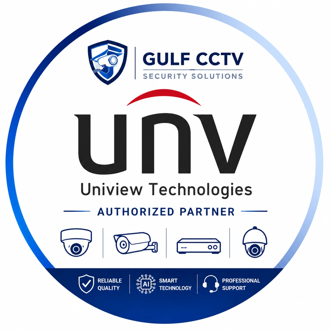 Uniview (UNV) Security Solutions Logo