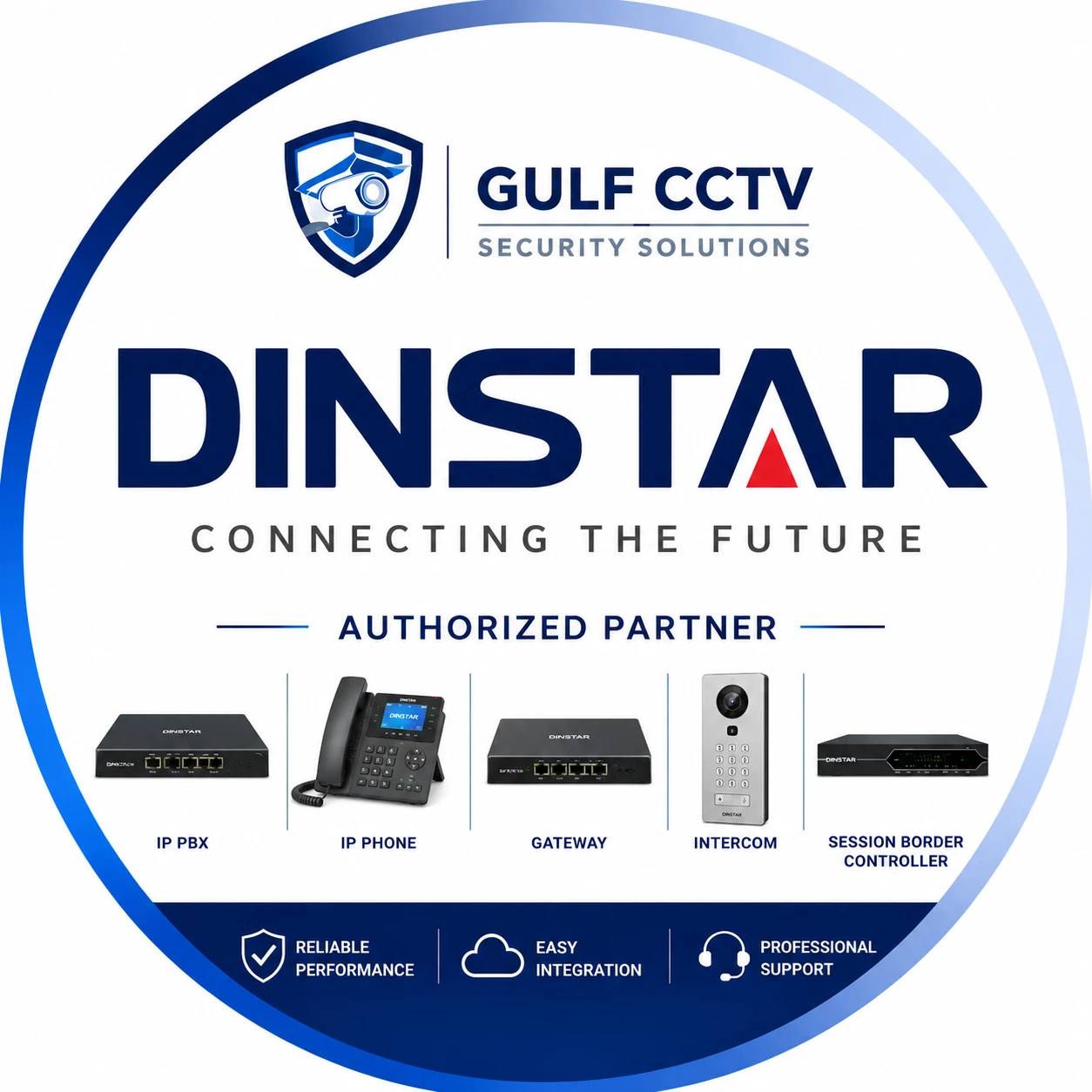 DINSTAR logo - IP PBX, VoIP Gateway, IP Phone and Intercom Solutions